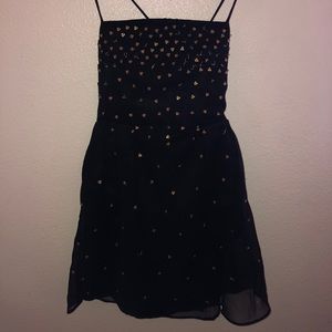REVOLVE black sequined mini dress